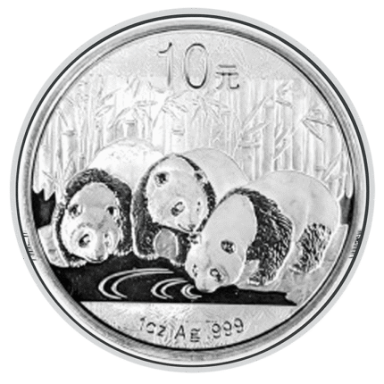 Srebrni dukat panda 2013