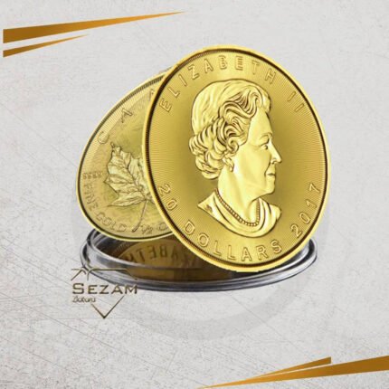 Kanadski javorov list od 1/2 oz finoća 999,9