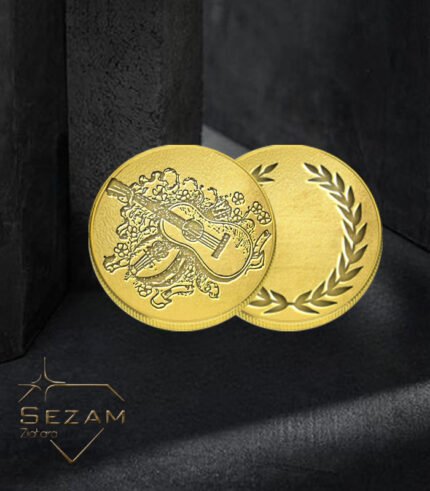 Gravirani zlatnik - Gitara