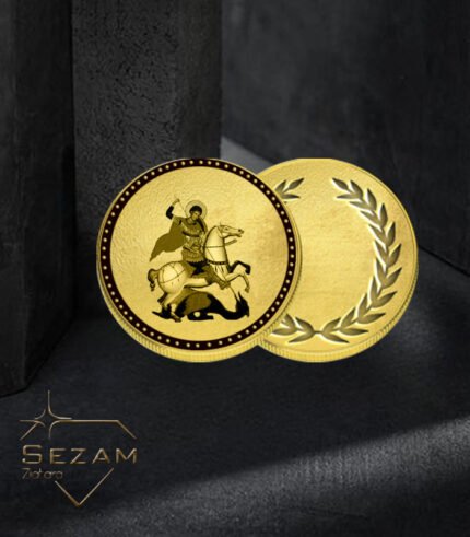 Foto zlatnik - Sveti Đorđe