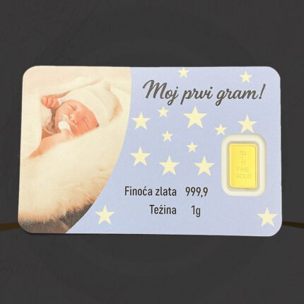 Moj prvi gram – plava varijanta (za dečaka)