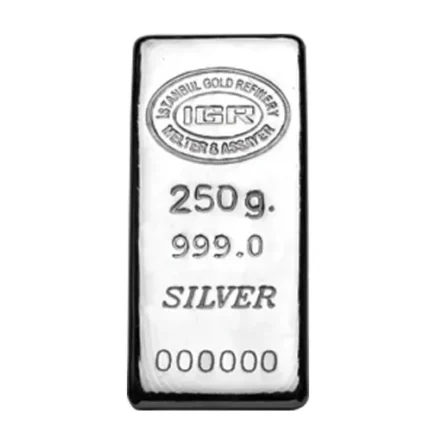 Srebrna poluga 250g