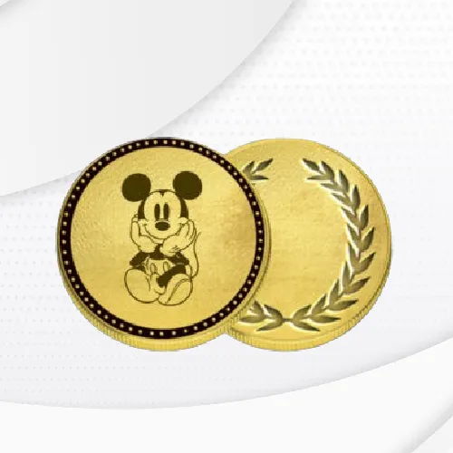 Foto zlatnik – Miki Maus