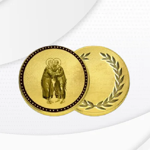 Foto zlatnik – Sveti Petar i Pavle