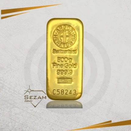 Zlatna poluga 500g – ARGOR HERAEUS