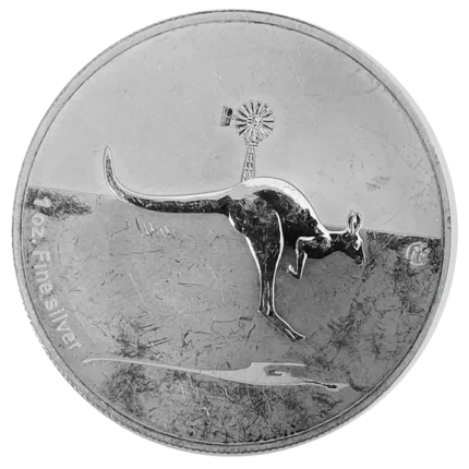 Australian Kangaroo 1 oz silver coin
