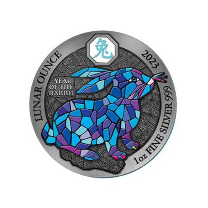 Srebrni novčić 1 unca – Godina Zeca 2023